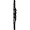 Ekena Millwork Orrington Ceiling Medallion (Fits Canopies up to 4 3/4"), 19 5/8"OD x 4 3/4"ID x 1 3/4"P, Jet Black CM19ORBLF - alternate 4